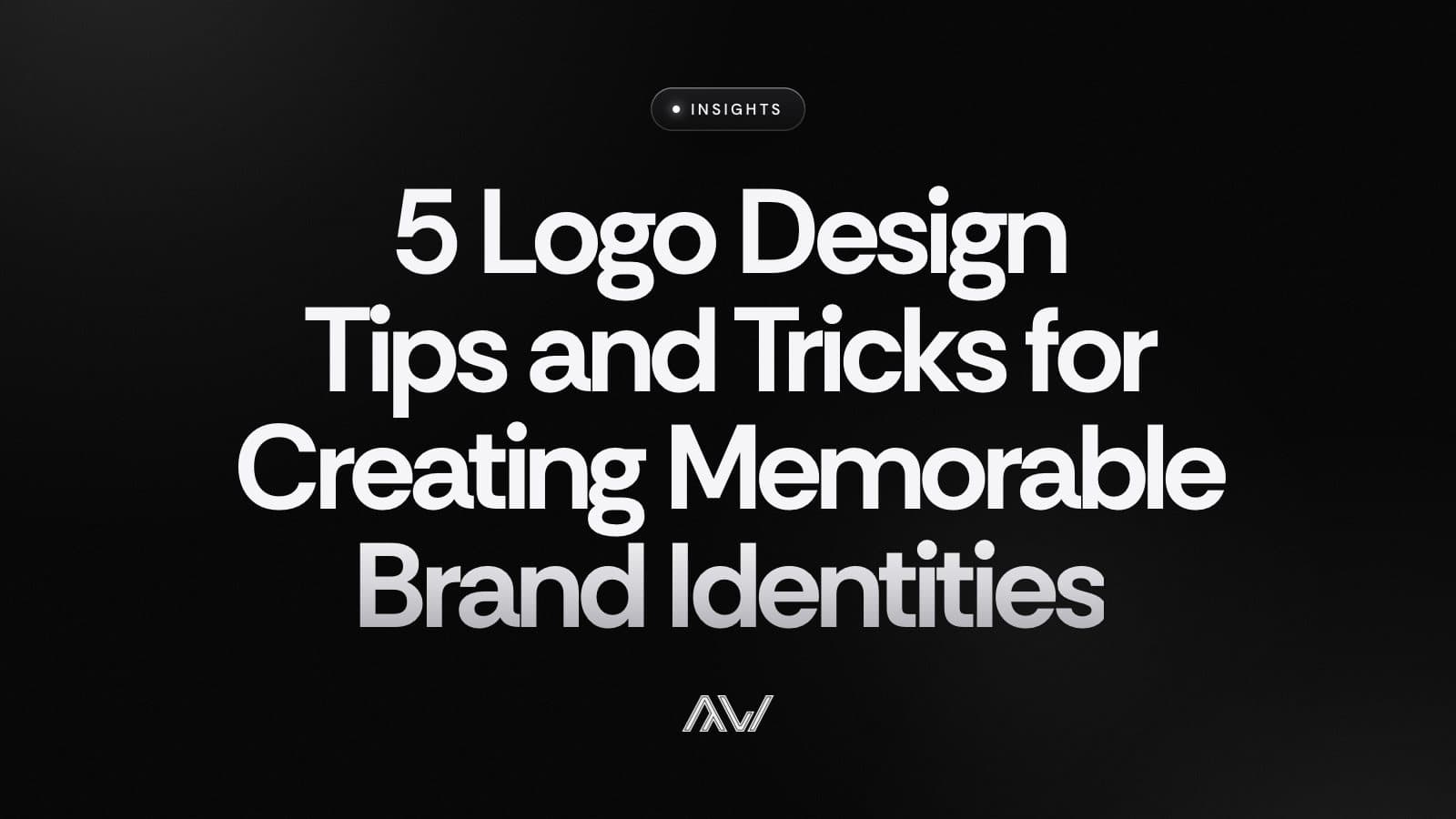 5 Logo Design Tips and Tricks for Creating Memorable Brand Identities