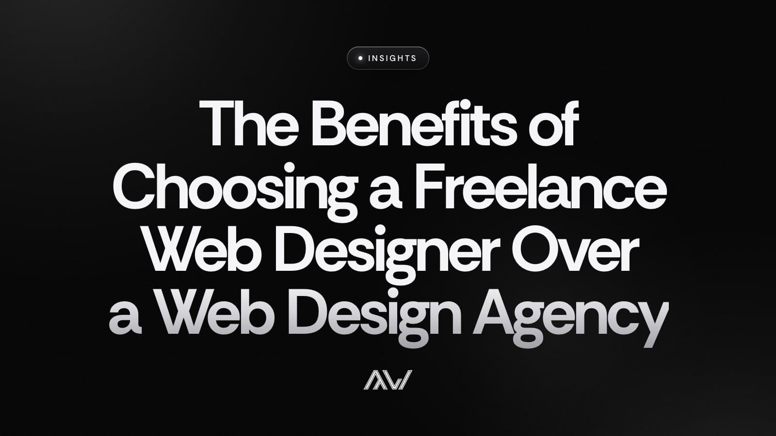 The Benefits of Choosing a Freelance Web Designer Over a Web Design Agency