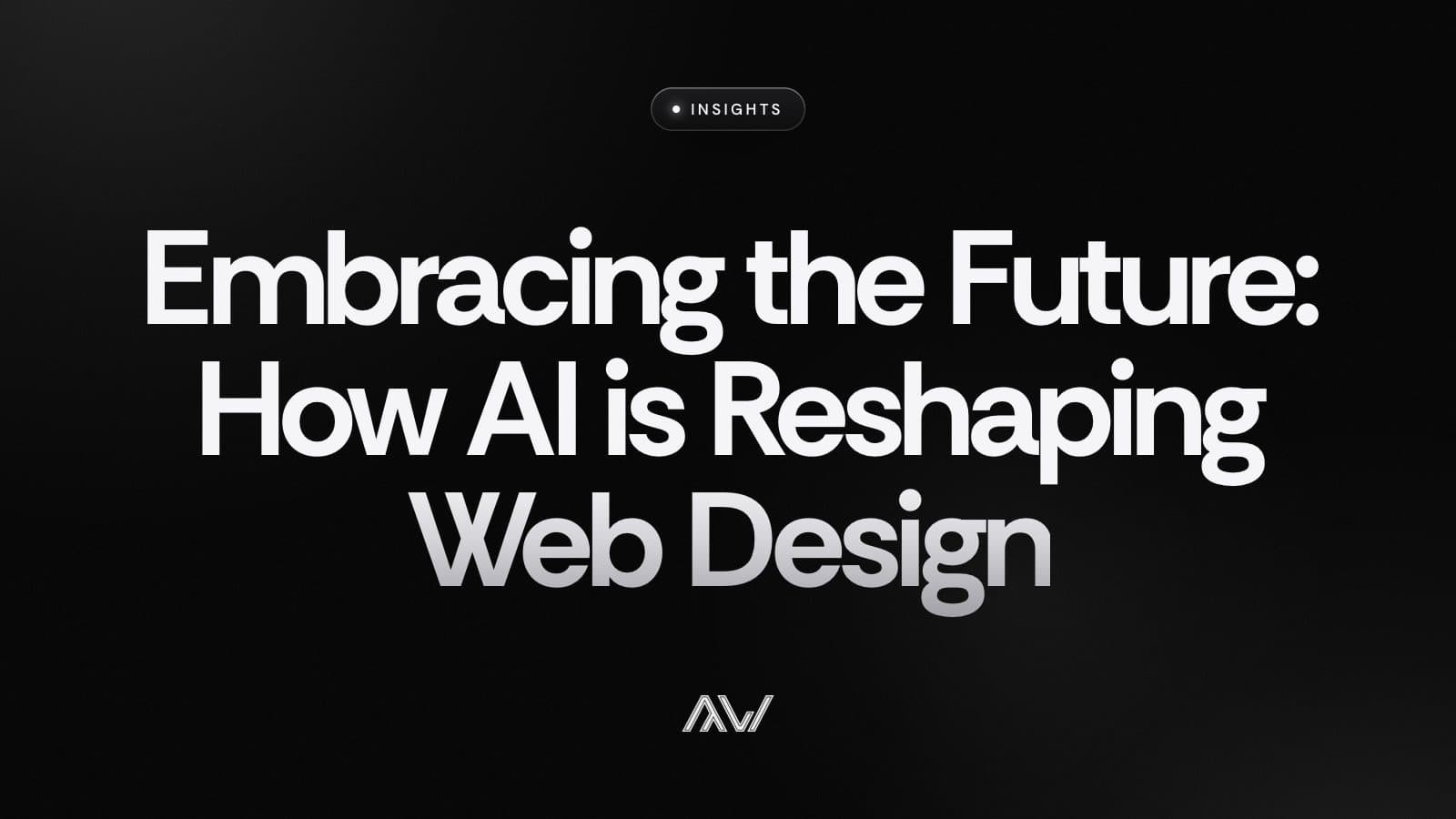Embracing the Future: How AI is Reshaping Web Design