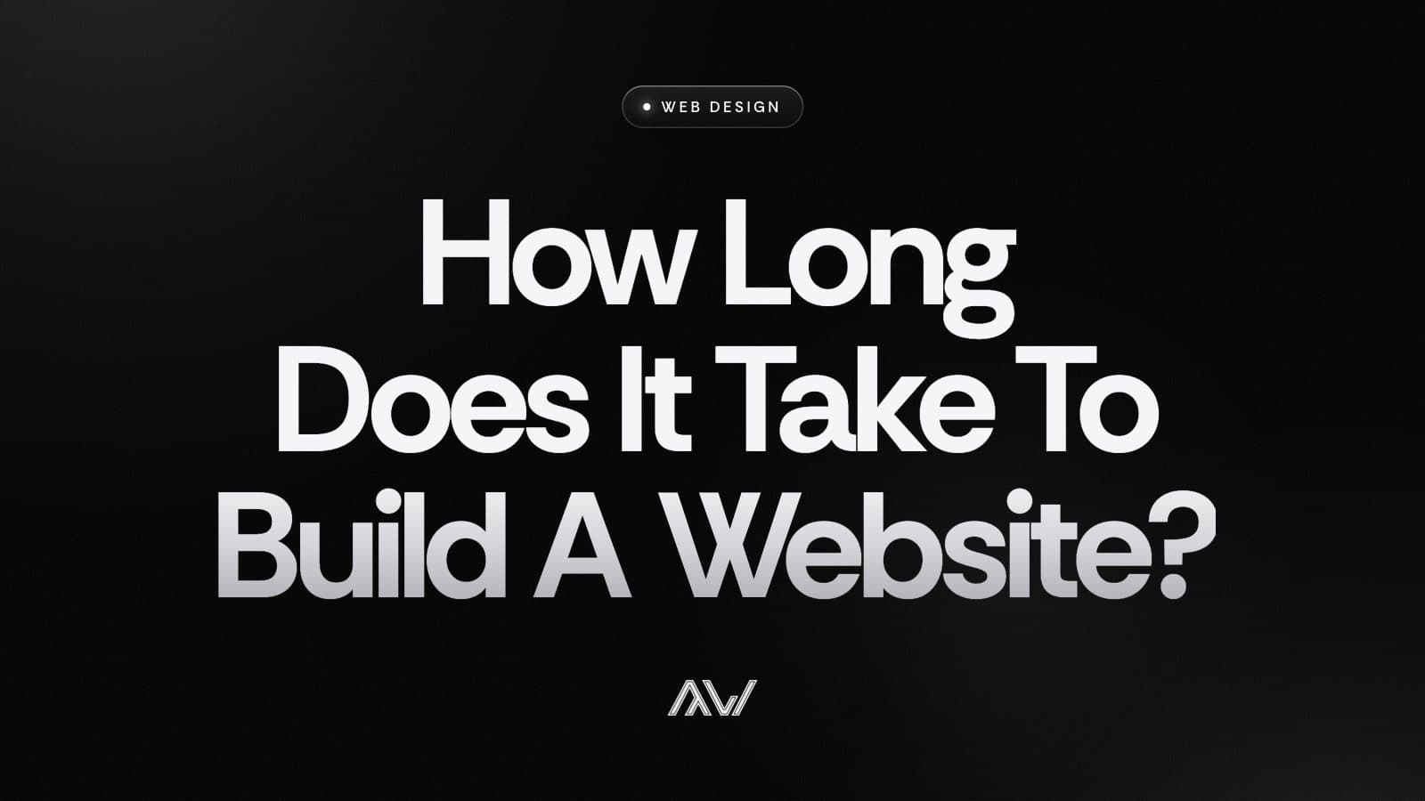 How Long Does It Take To Build A Website?