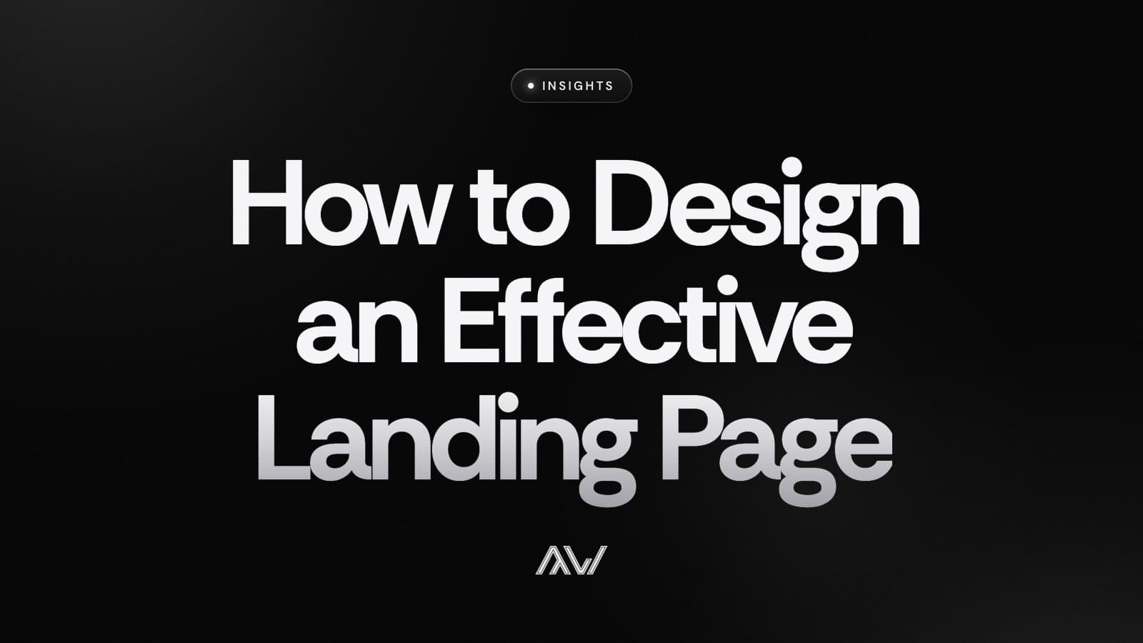How to Design an Effective Landing Page