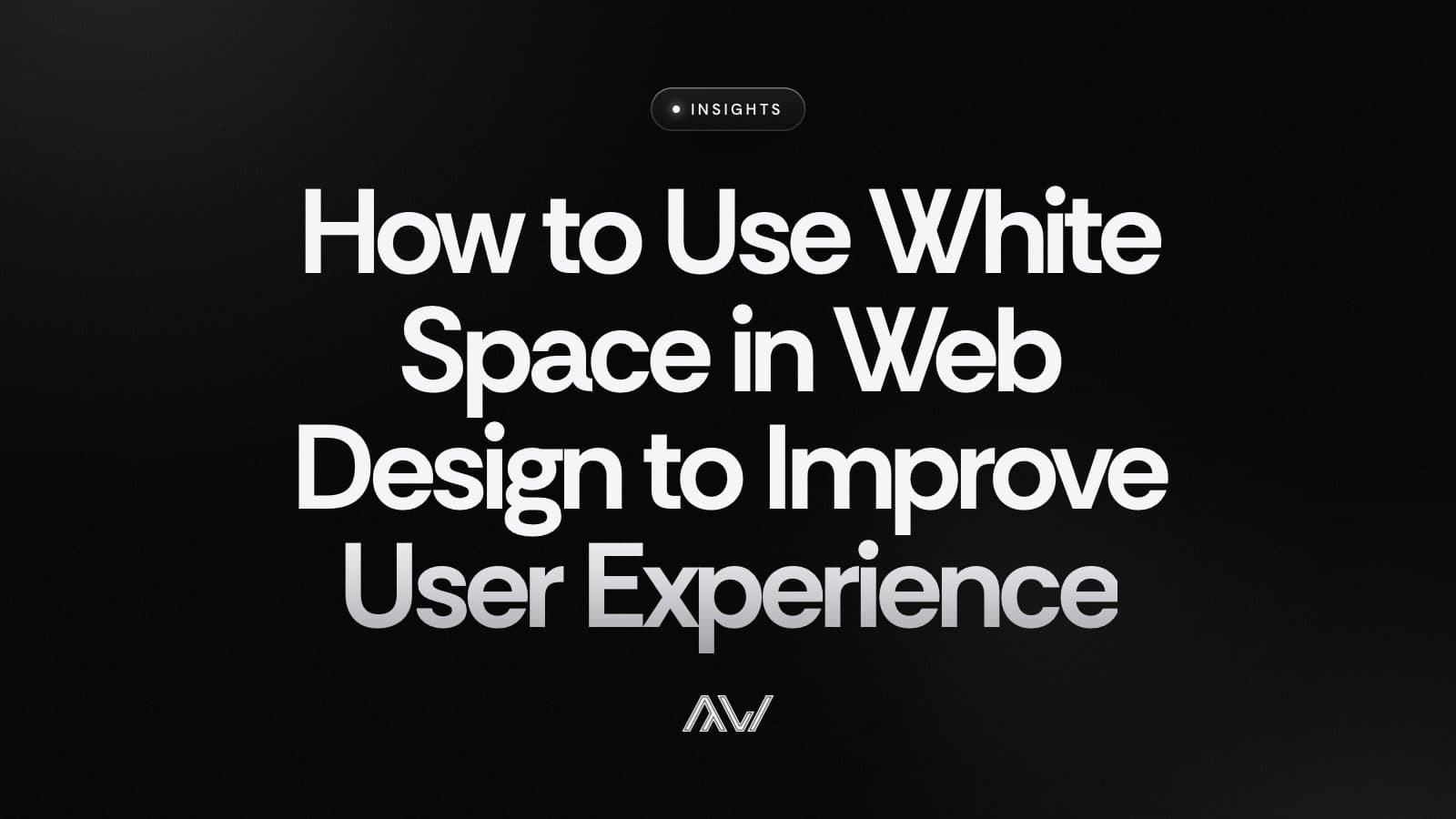 How to Use White Space in Web Design to Improve User Experience