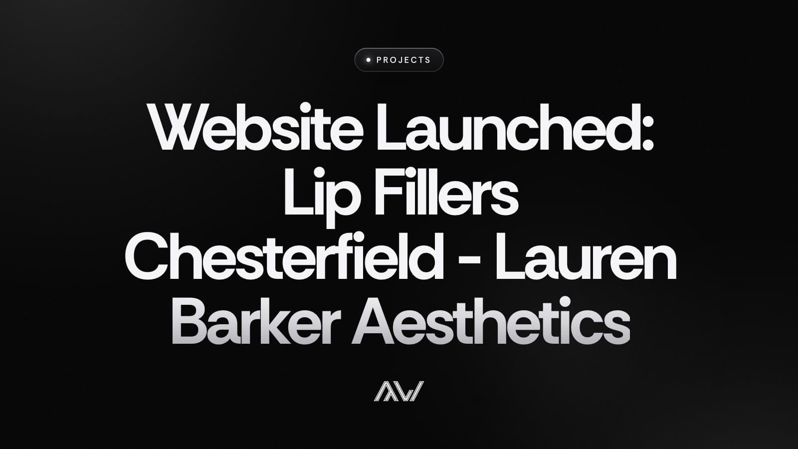 Website Launched: Lip Fillers Chesterfield - Lauren Barker Aesthetics