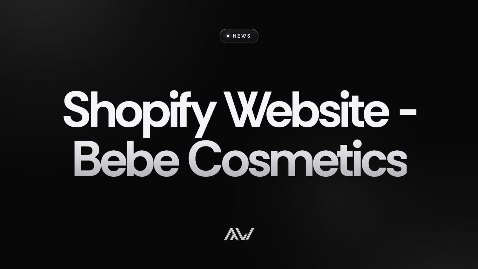 Shopify Website - Bebe Cosmetics
