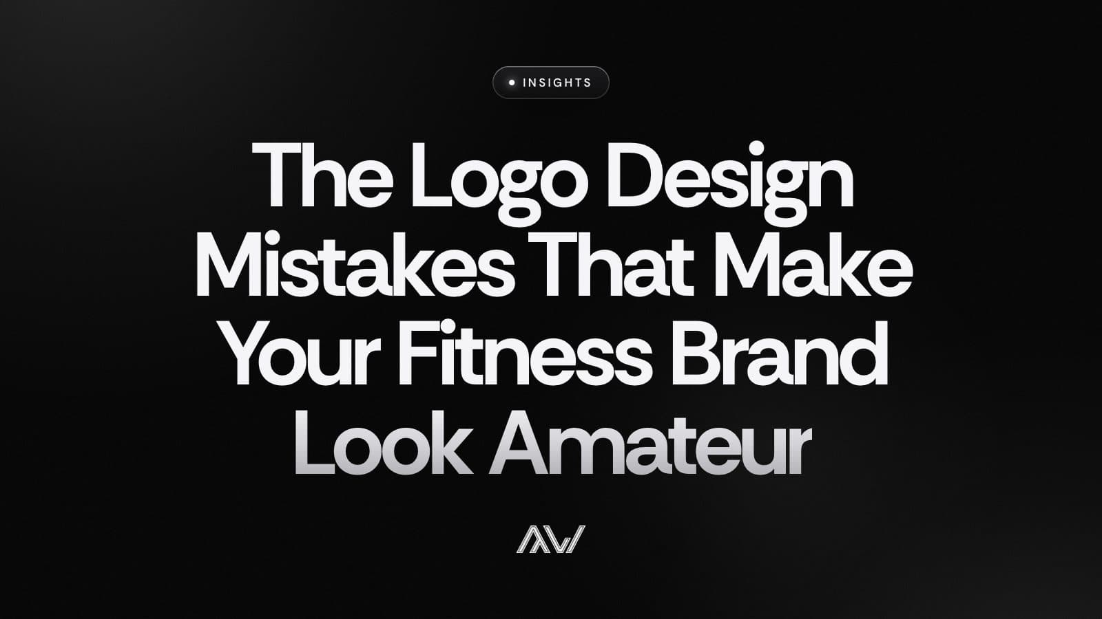 The Logo Design Mistakes That Make Your Fitness Brand Look Amateur