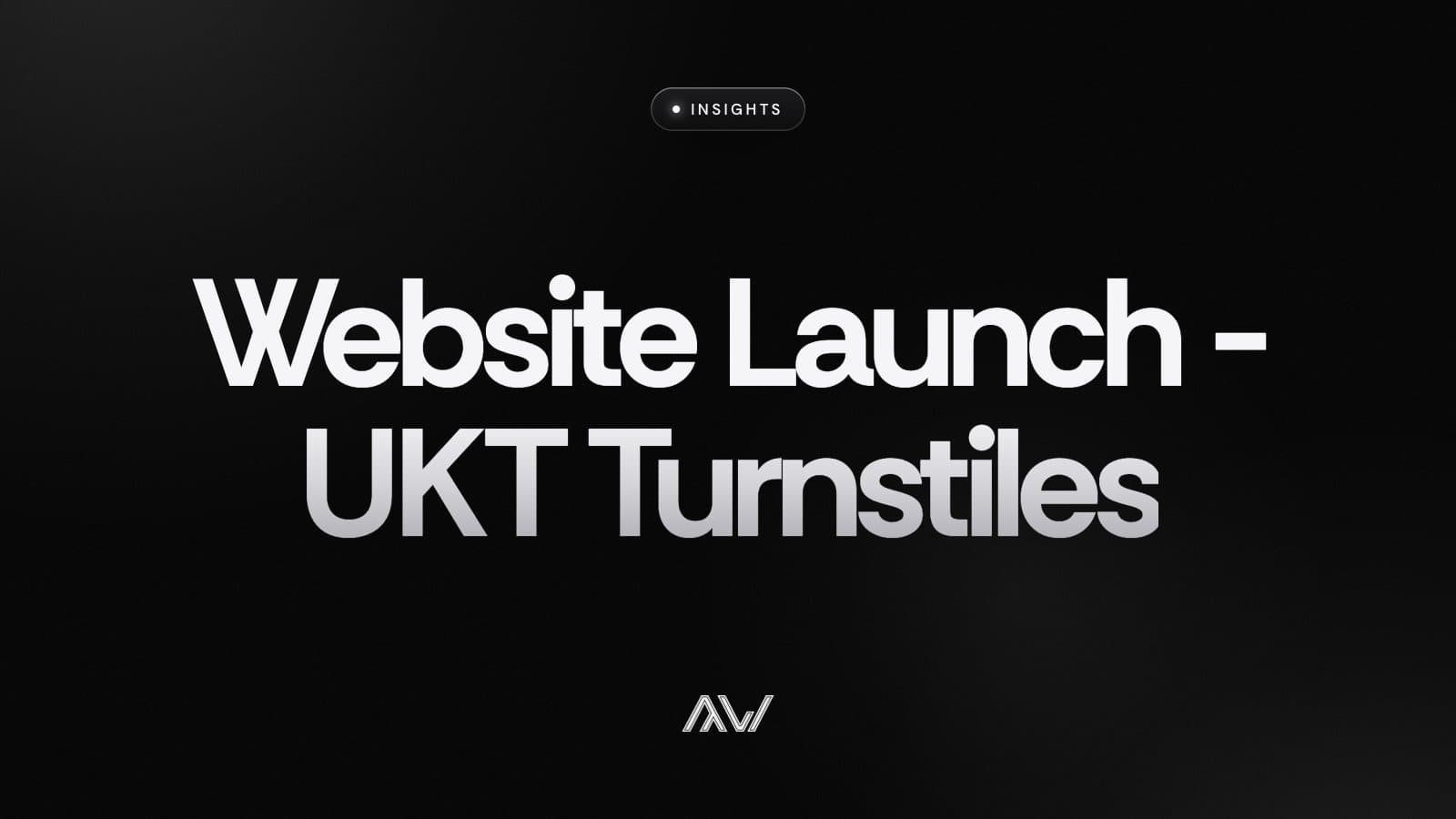 Website Launch - UKT Turnstiles