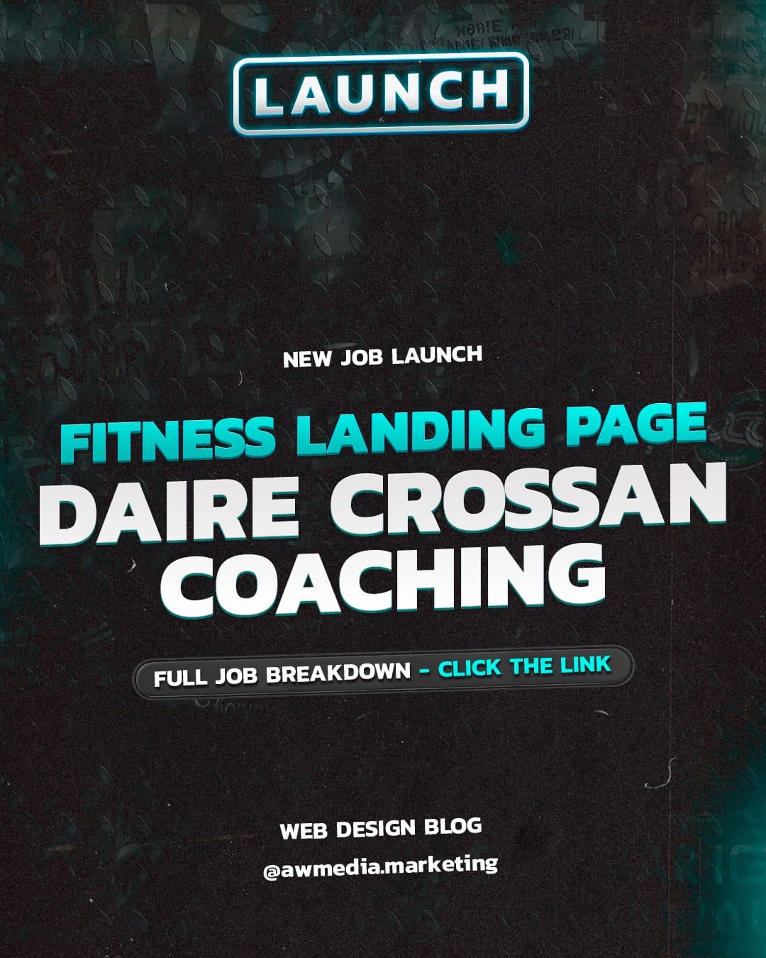 Fitness Landing Page: Website Job Launch for Daire Crossan Coaching