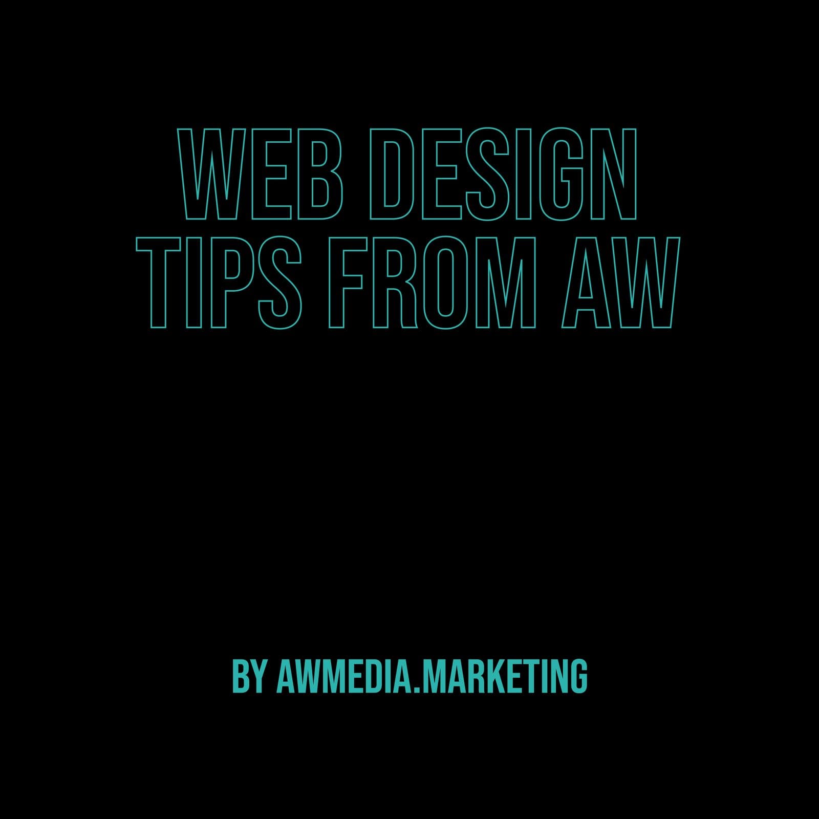Here are some tips for designing a great website