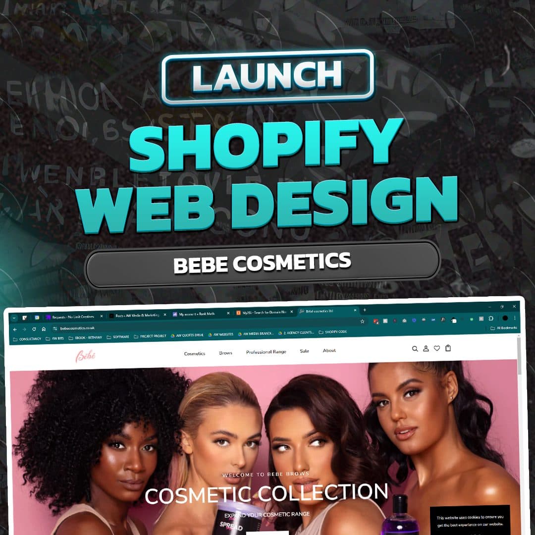 Shopify Website - Bebe Cosmetics