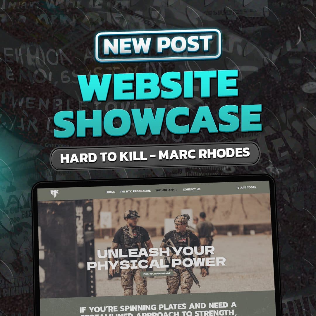 Web Design Launch - Hard to Kill (Marc Rhodes)