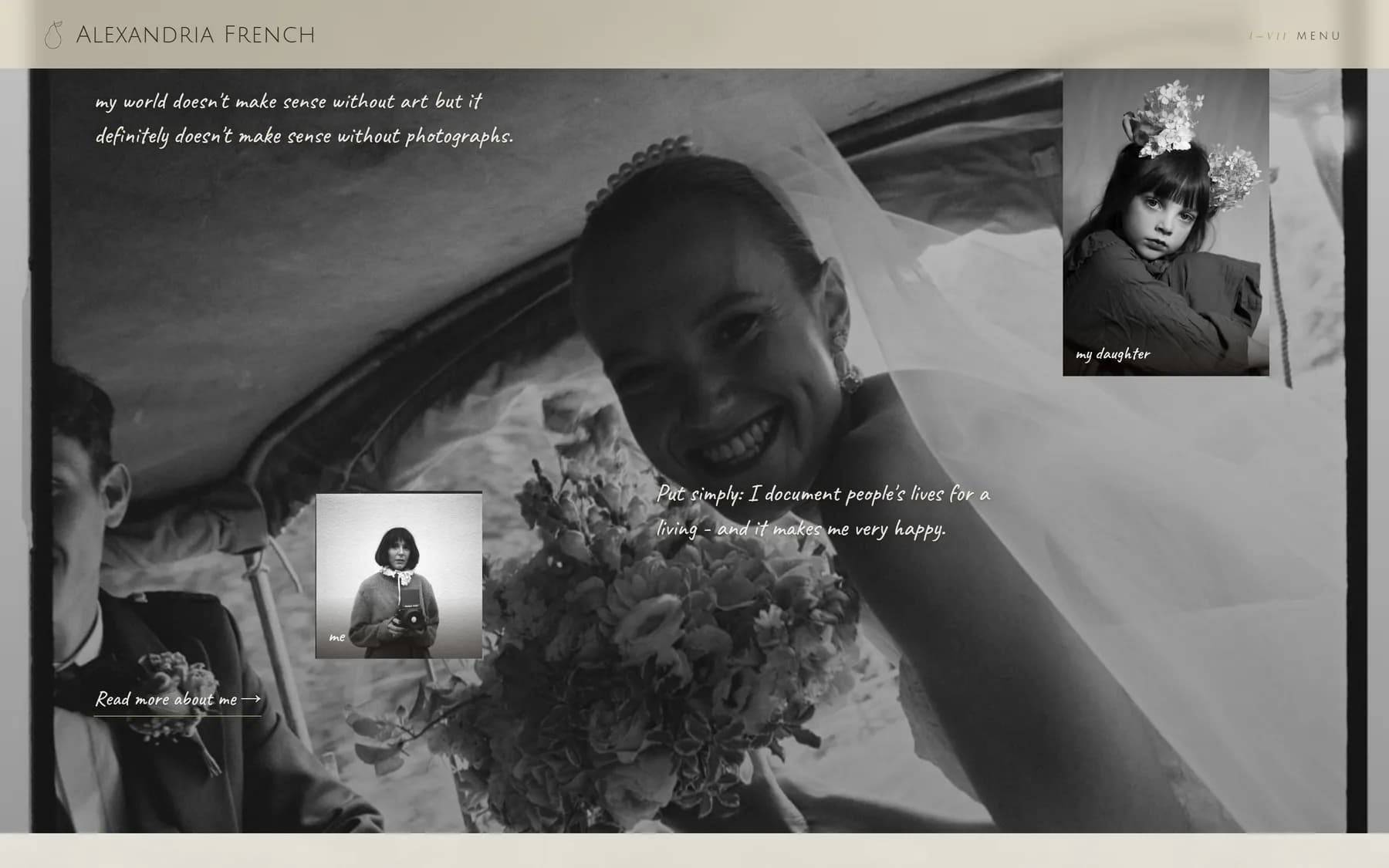 Alexandria French Photography screen 2