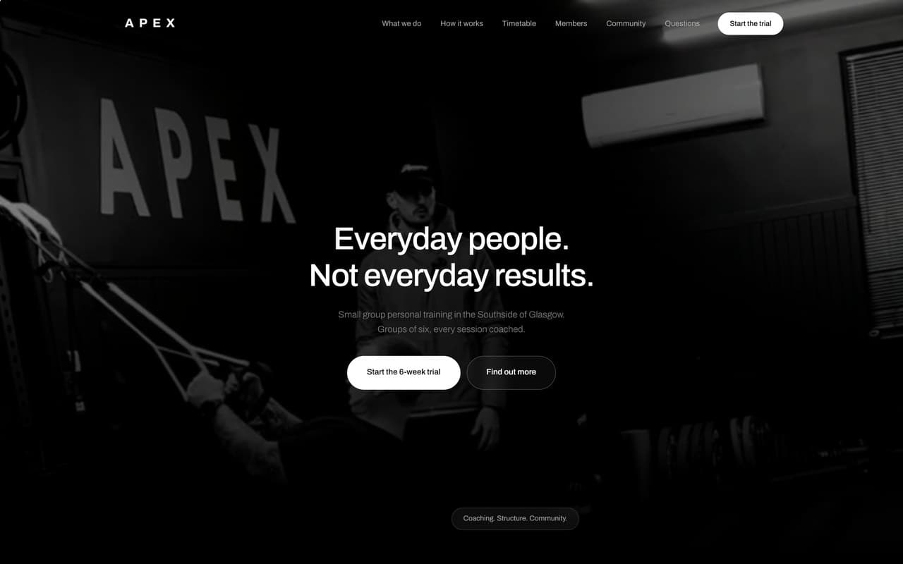 Apex Gym Glasgow thumbnail