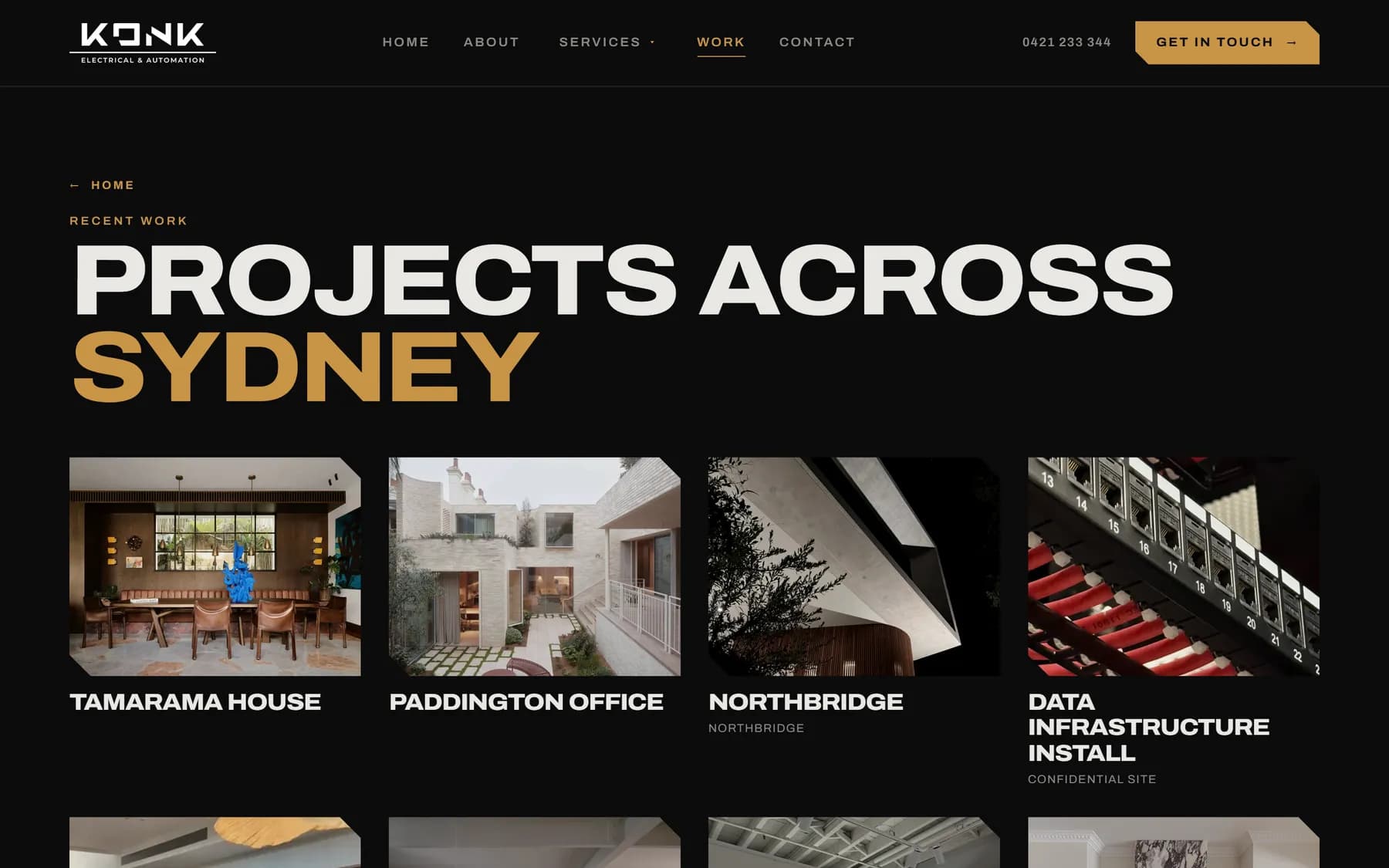 Konk Electrical page 1