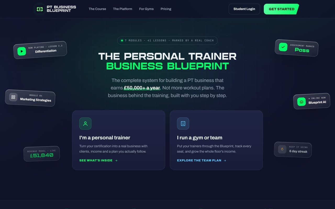 The PT Business Blueprint thumbnail