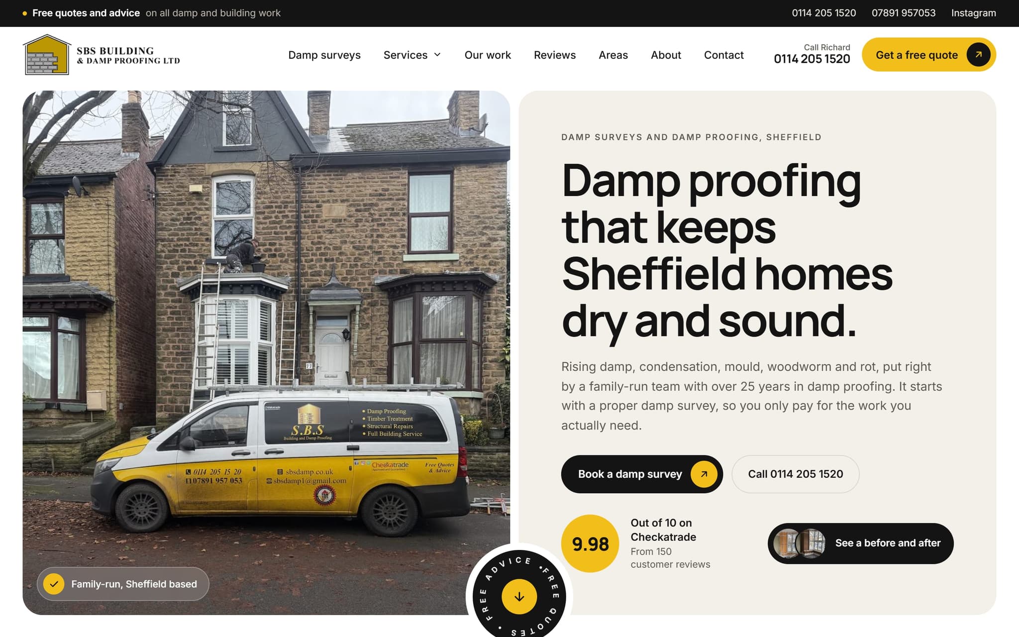 SBS Building & Damp Proofing
