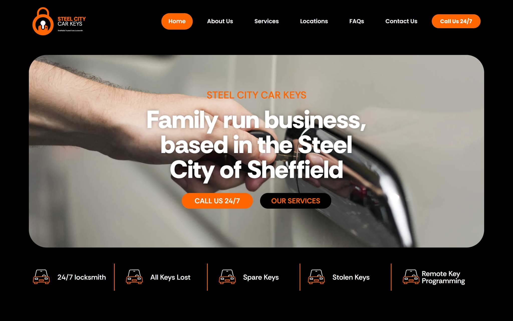 Steel City Car Keys hero