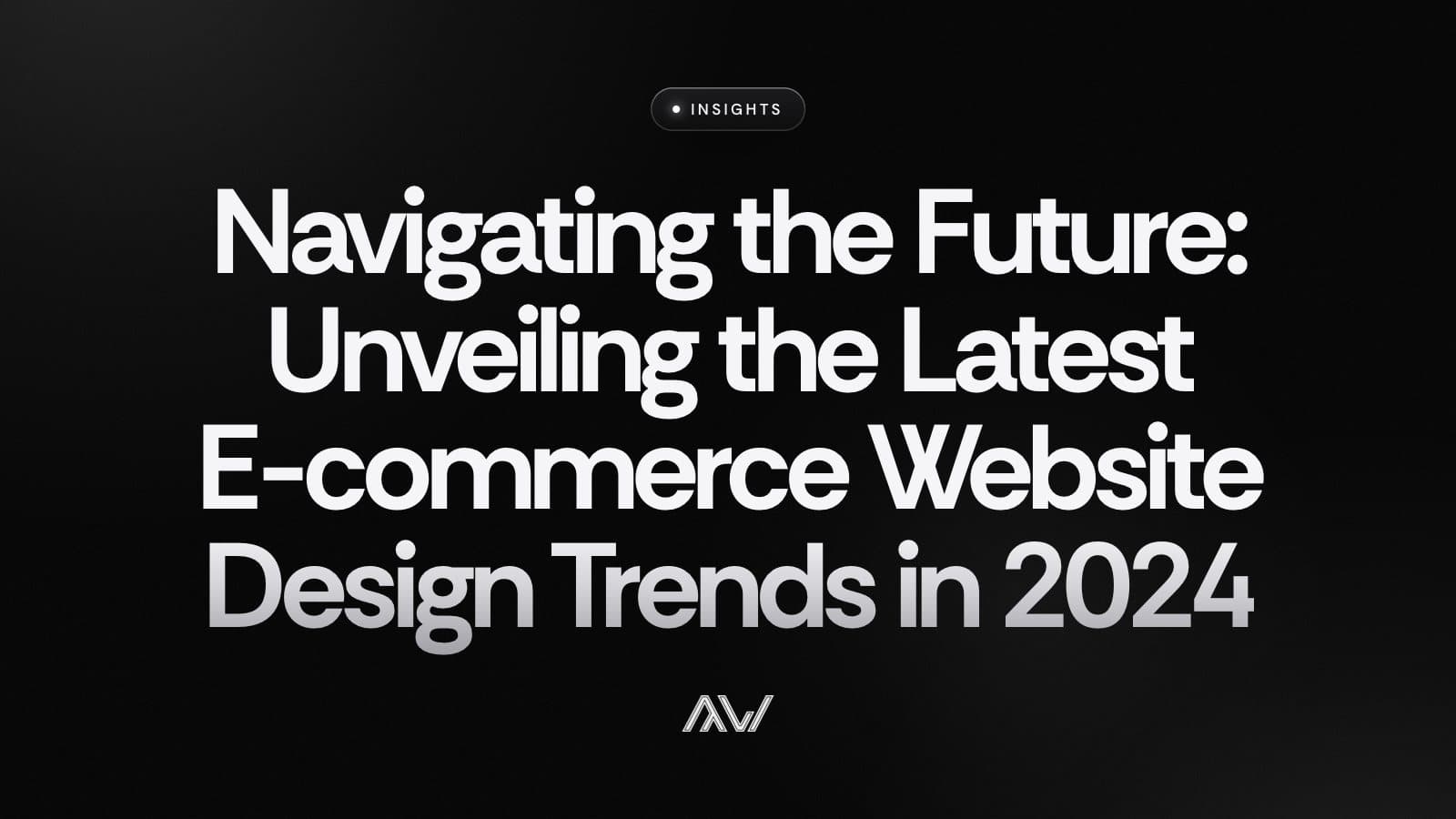 Navigating the Future: Unveiling the Latest E-commerce Website Design Trends in 2024