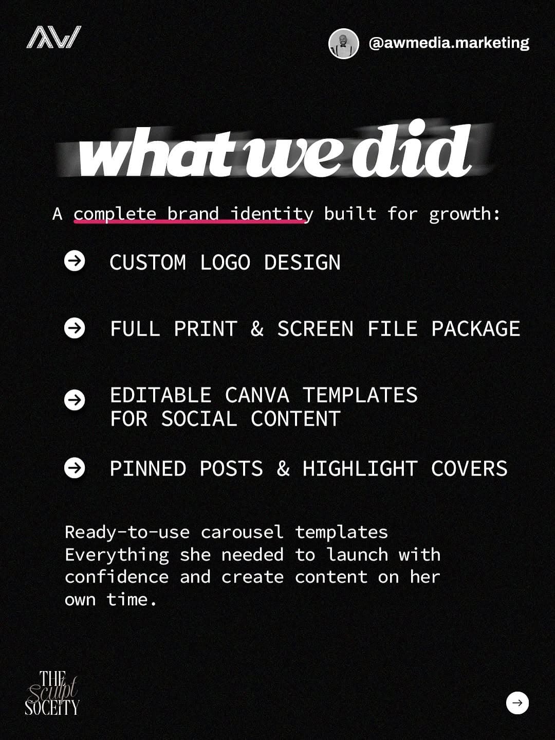 The Sculpt Society graphic 2
