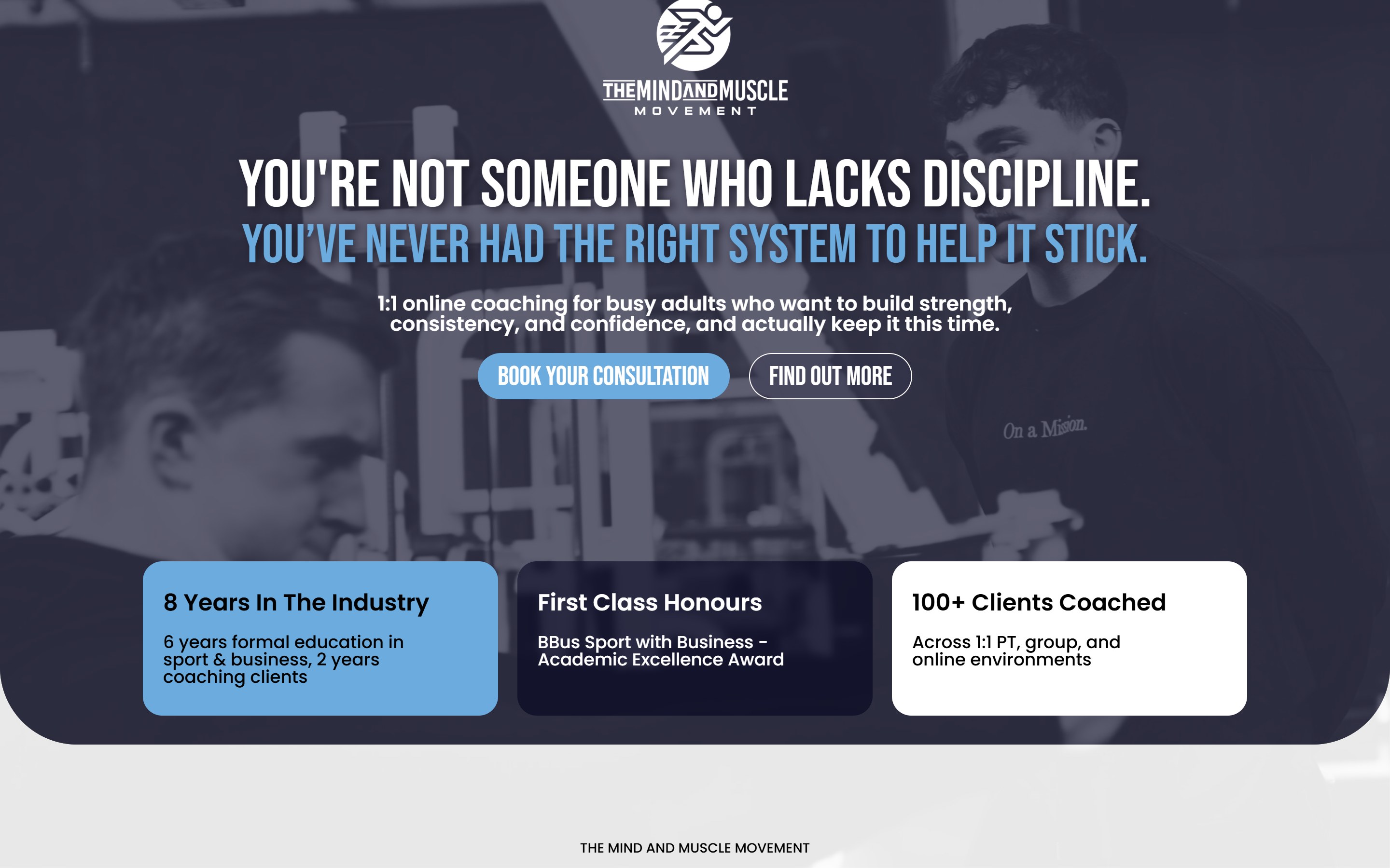 The Mind and Muscle Movement — desktop
