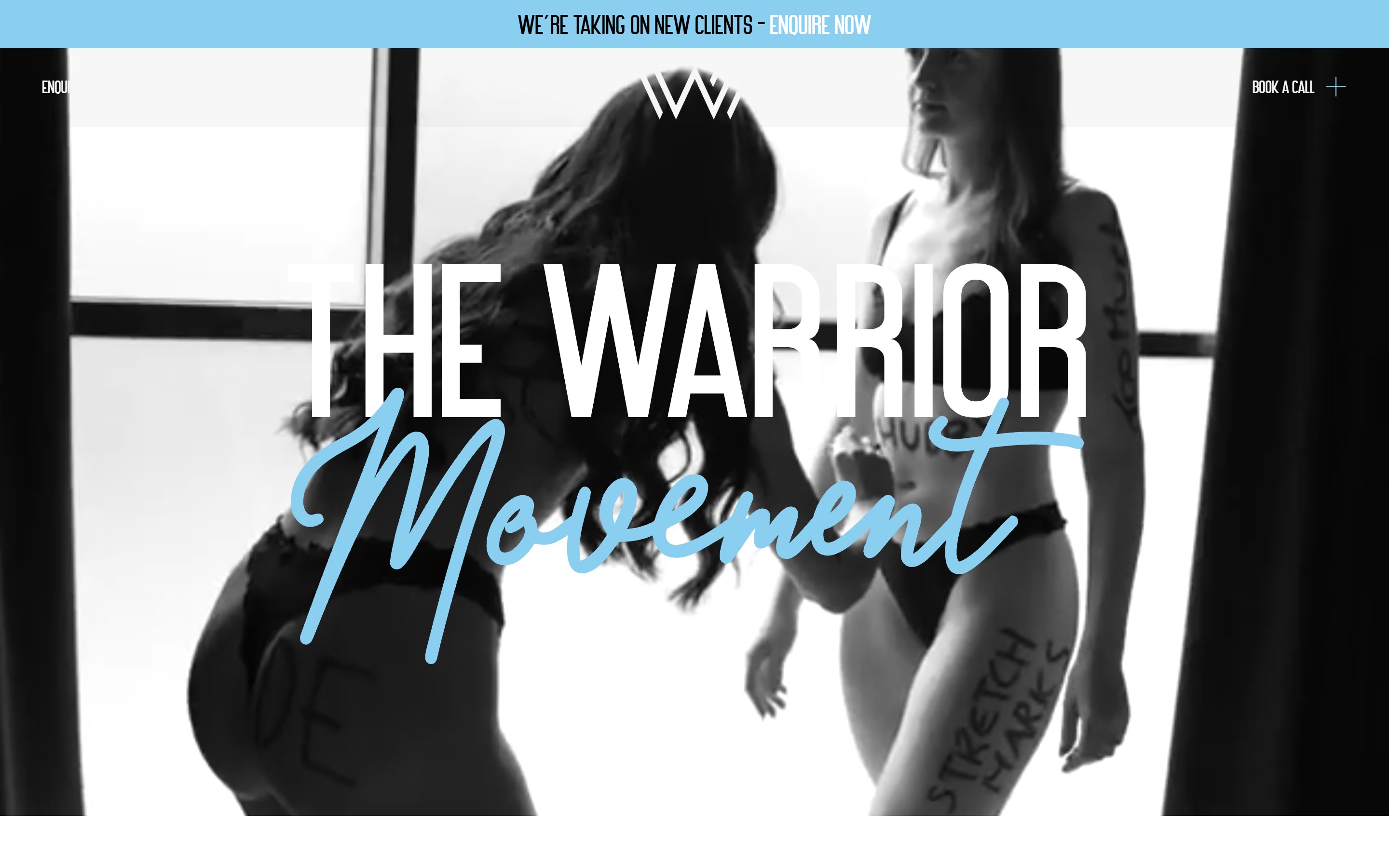 The Warrior Movement — desktop